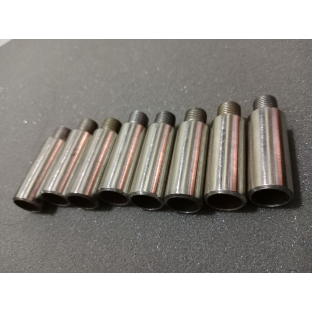 nepel long barel srobong od13 sambungan peredam