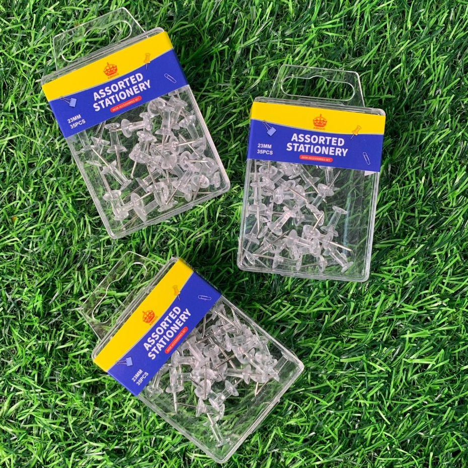 

Push Pin Papan Gabus & Kork Board Push Pin Kingco 23mm – 35 Pcs