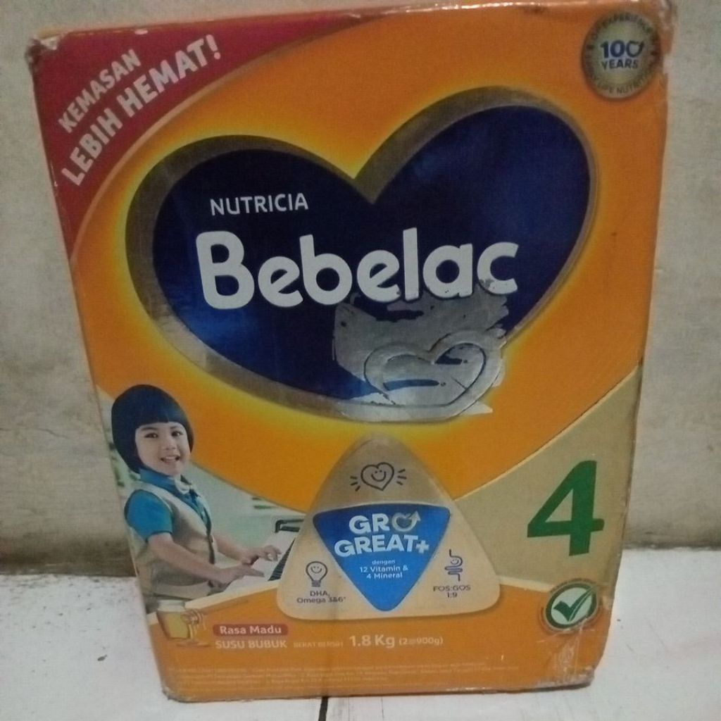 

Rijek Nutricia Bebelac Tahap 4 Madu 1,8 Kg