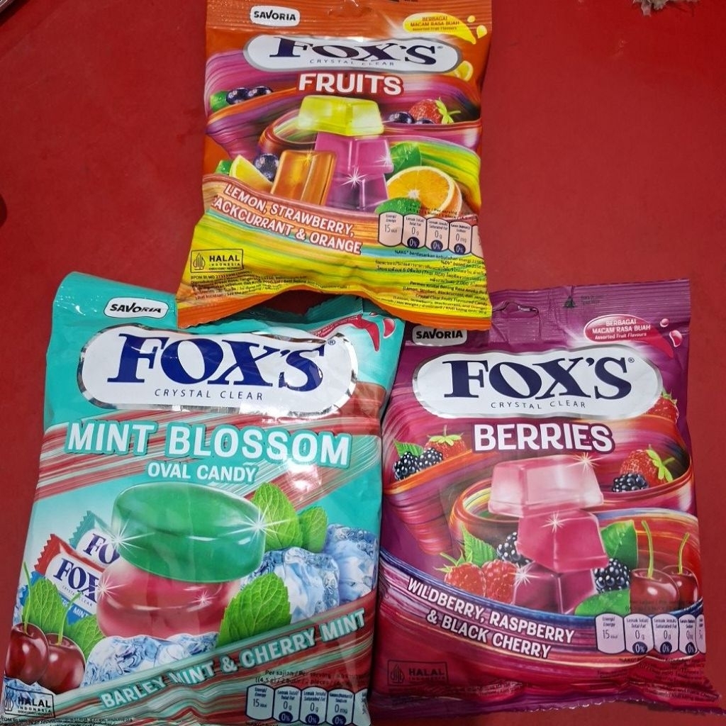 

Fox's Crystal Clear Candy 90gr