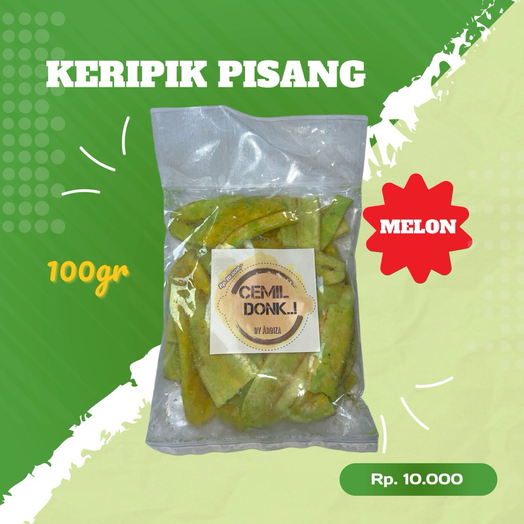 

Keripik Pisang Kepok Aneka Rasa MELON 100gr