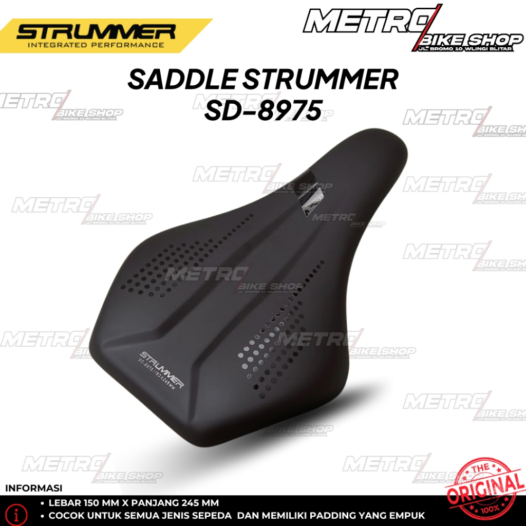 Sadel Roadbike MTB SELI Federal STRUMMER SD8975 Saddle sepeda Sadel empuk