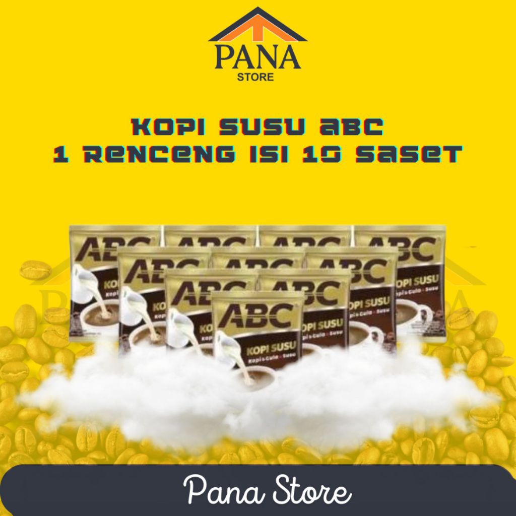 

Kopi ABC Susu 1 Renceng 10 Saset