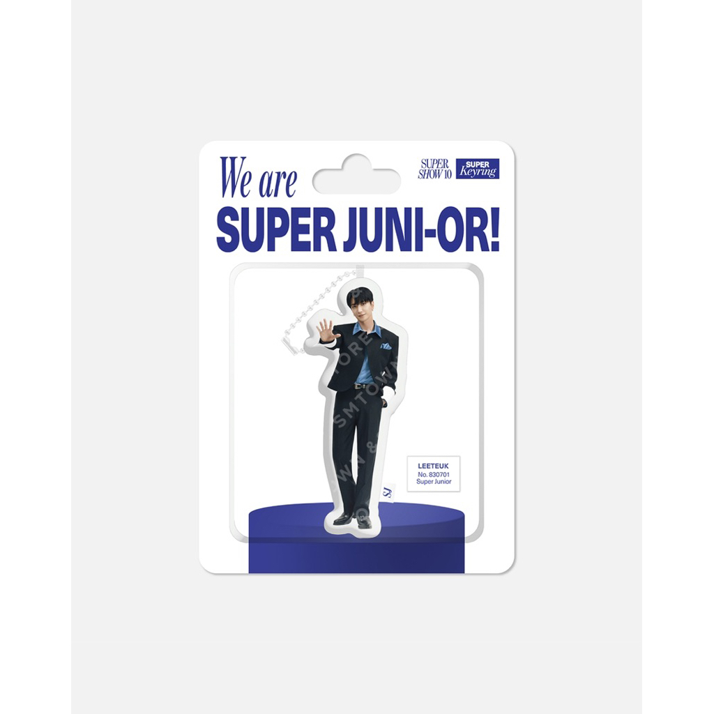 [PRE ORDER] MD KEYRING SJ VER SUPER JUNIOR SUPER SHOW 10 LEETEUK HEECHUL YESUNG SHINDONG EUNHYUK DON