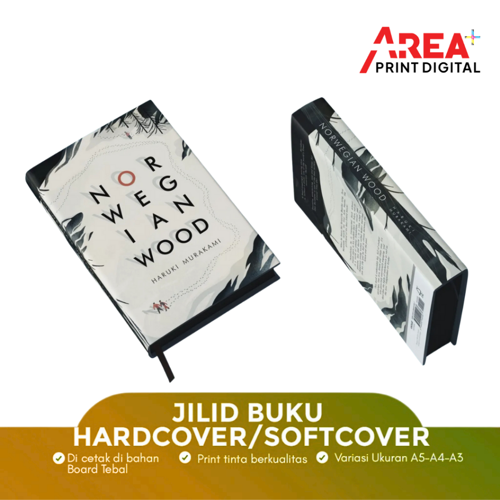 

Cetak Cover Buku Custom A4-A5 – Softcover & Hardcover Premium – Desain Unik Bisa Ditunggu