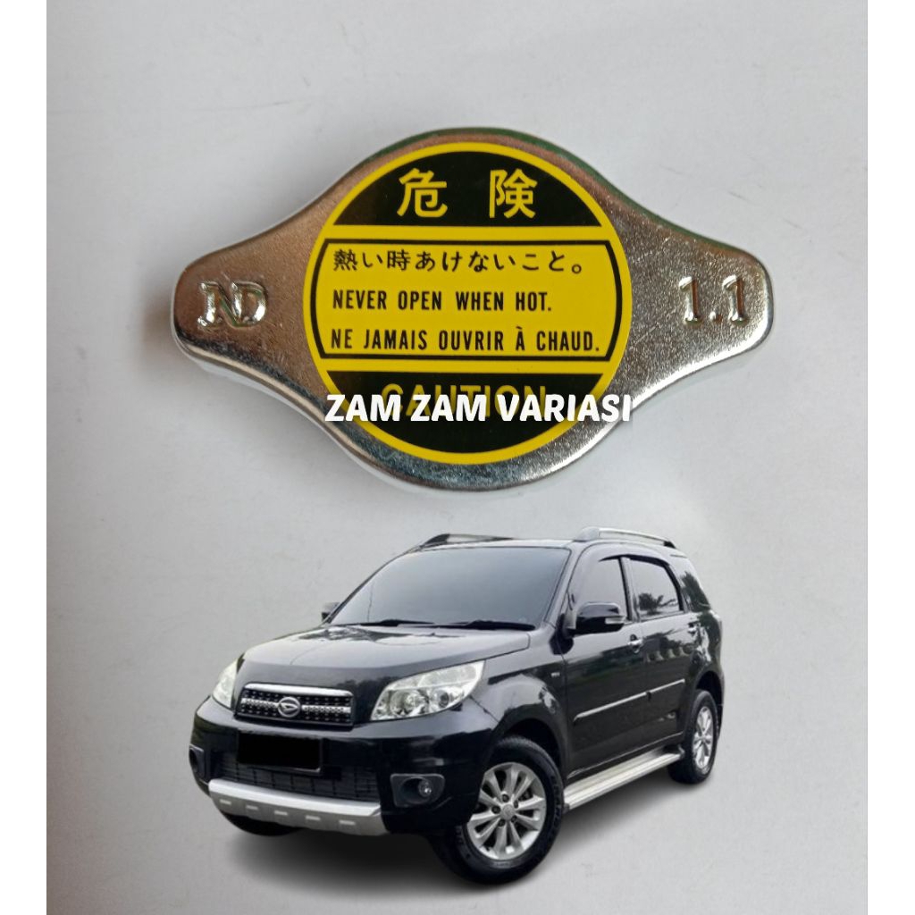 Tutup radiator Terios 2012