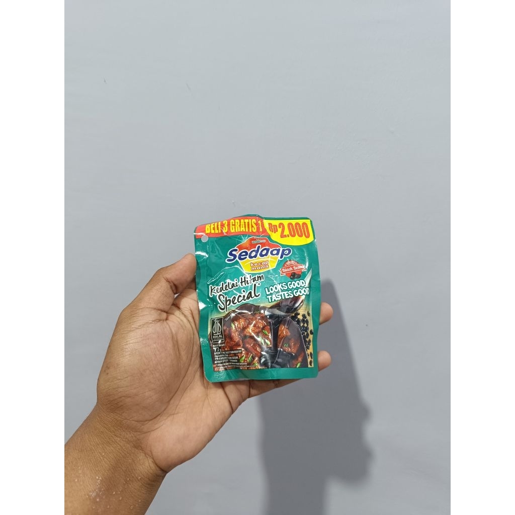 

Kecap Sedaap Refill 2000 isi 48 Pcs beli 3 gratis 1
