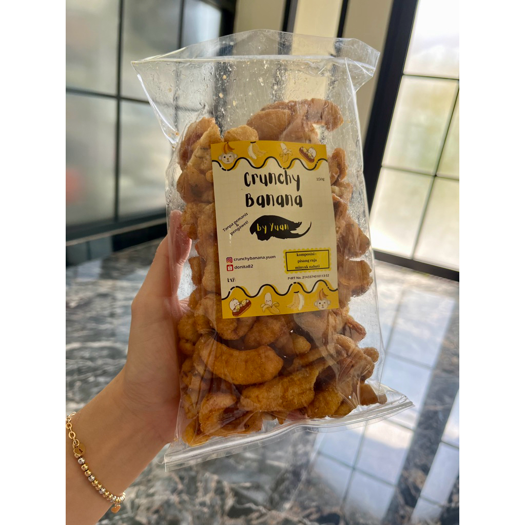 

Crunchy banana / rambak pisang raja 250gr