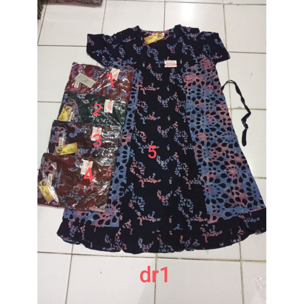 daster cetak oshin klok rempel bawah