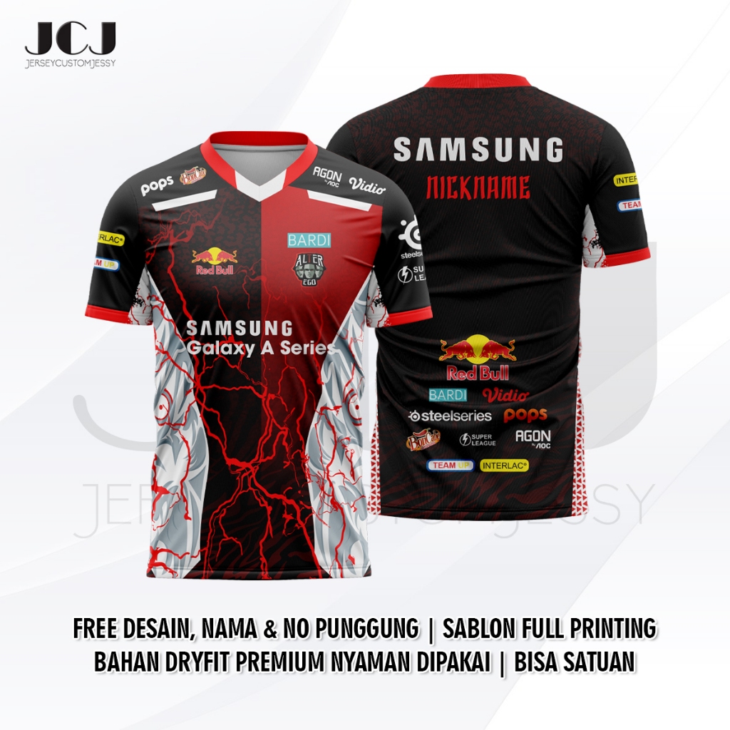 Jersey Desain Terbaru GAMING ALTER EGO / Jersey Alter Ego