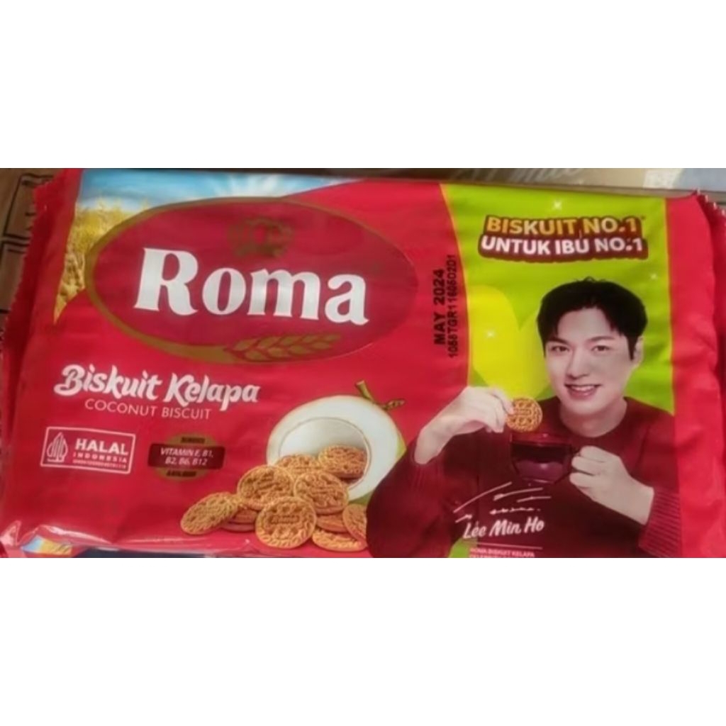 

Roma Biskiut Kelapa gurih dan renyah