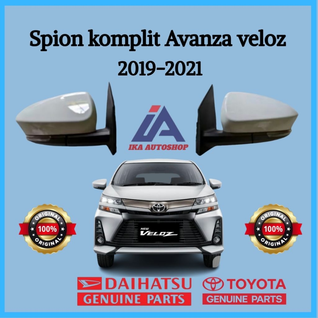 SPION KOMPLIT AVANZA VELOZ 2019 2020 2021