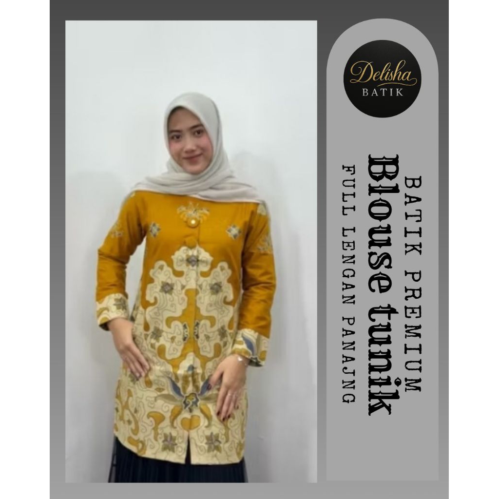 batik tunik blouse | batik blouse wanita | set batik couple | batik modern