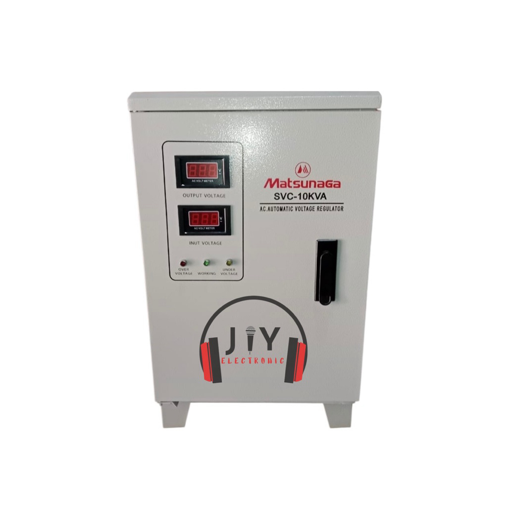 Stabilizer Stavolt Digital 10000 watt 10KVA Matsunaga SVC-10KVA SVC 10KVA SVC10KVA