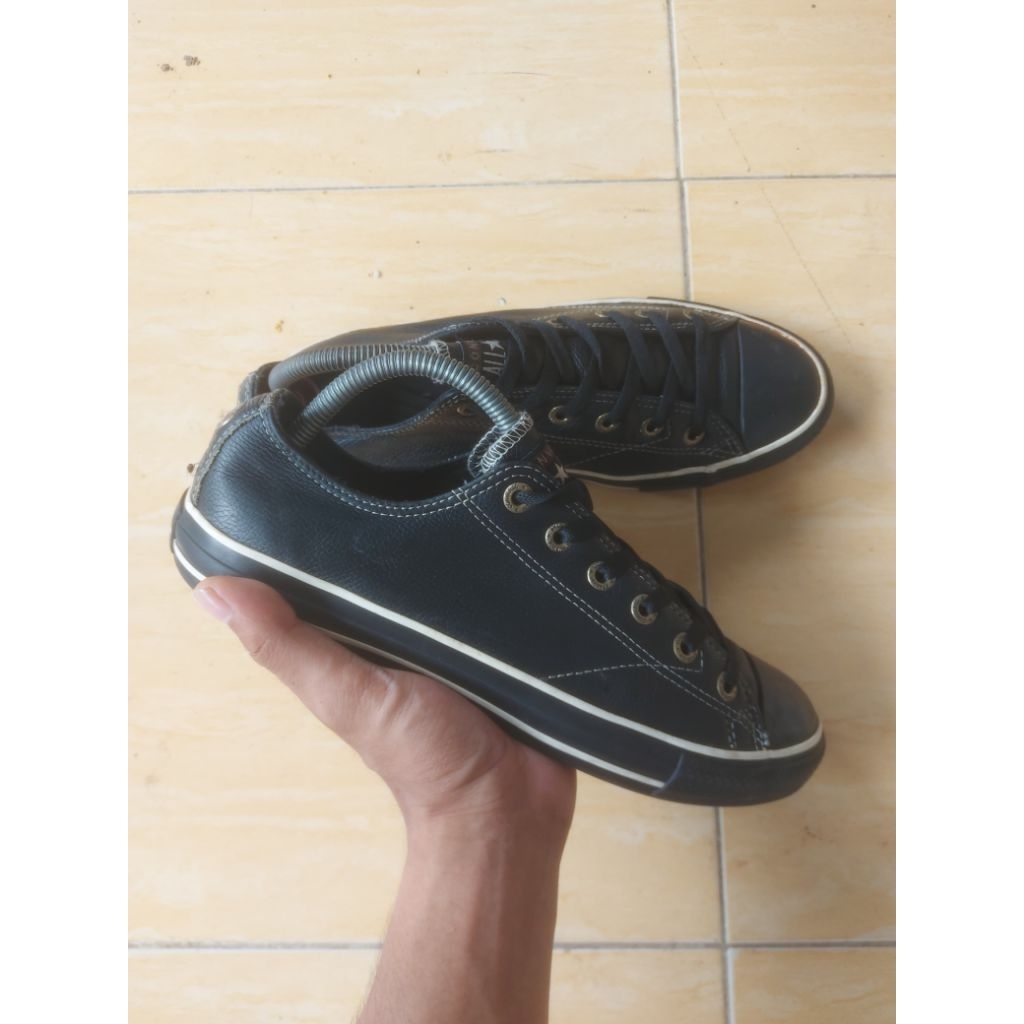 Converse CTas European Leather Black Ox. 41.0/26.0