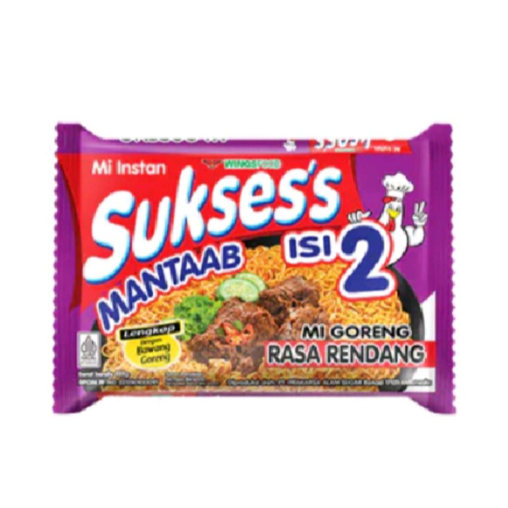 

MIE SUKSES ISI 2 MIE GORENG RENDANG