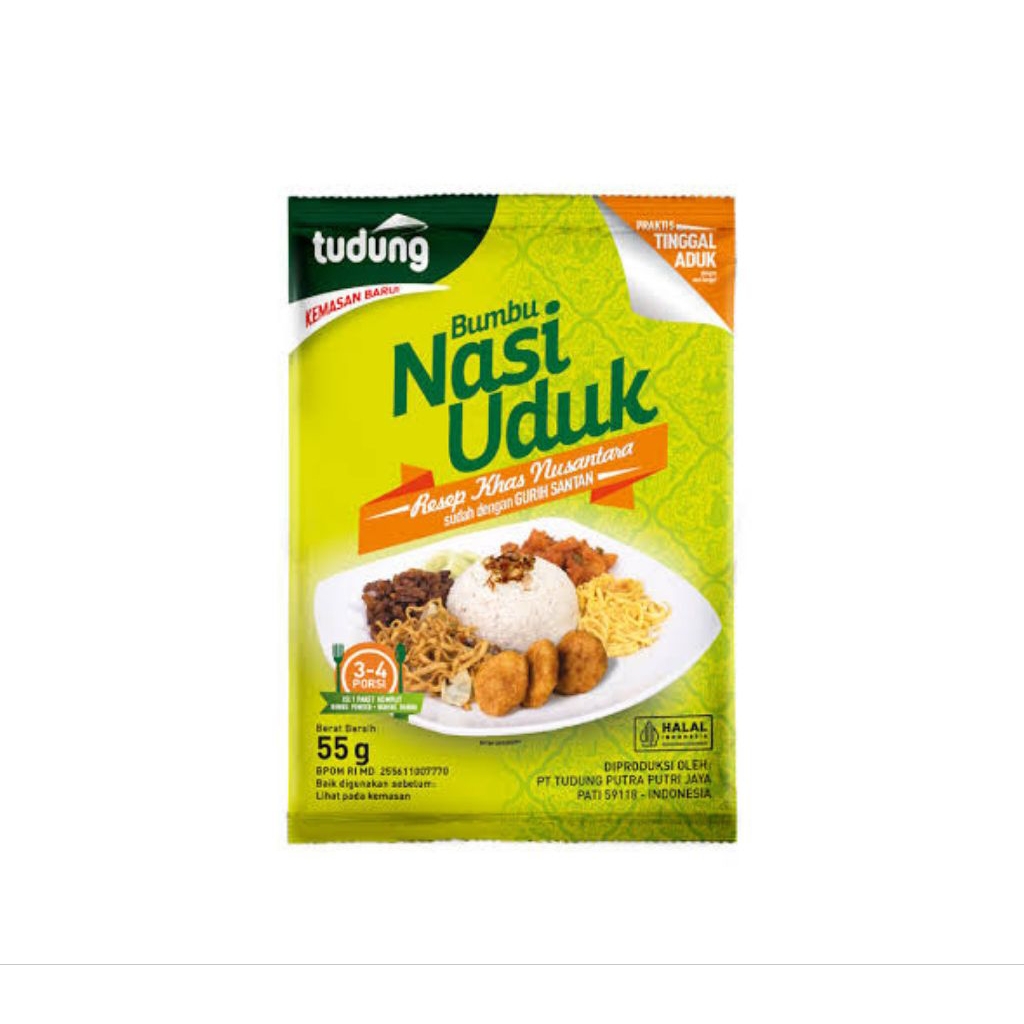 

Tudung Bumbu Nasi Uduk 55 gram