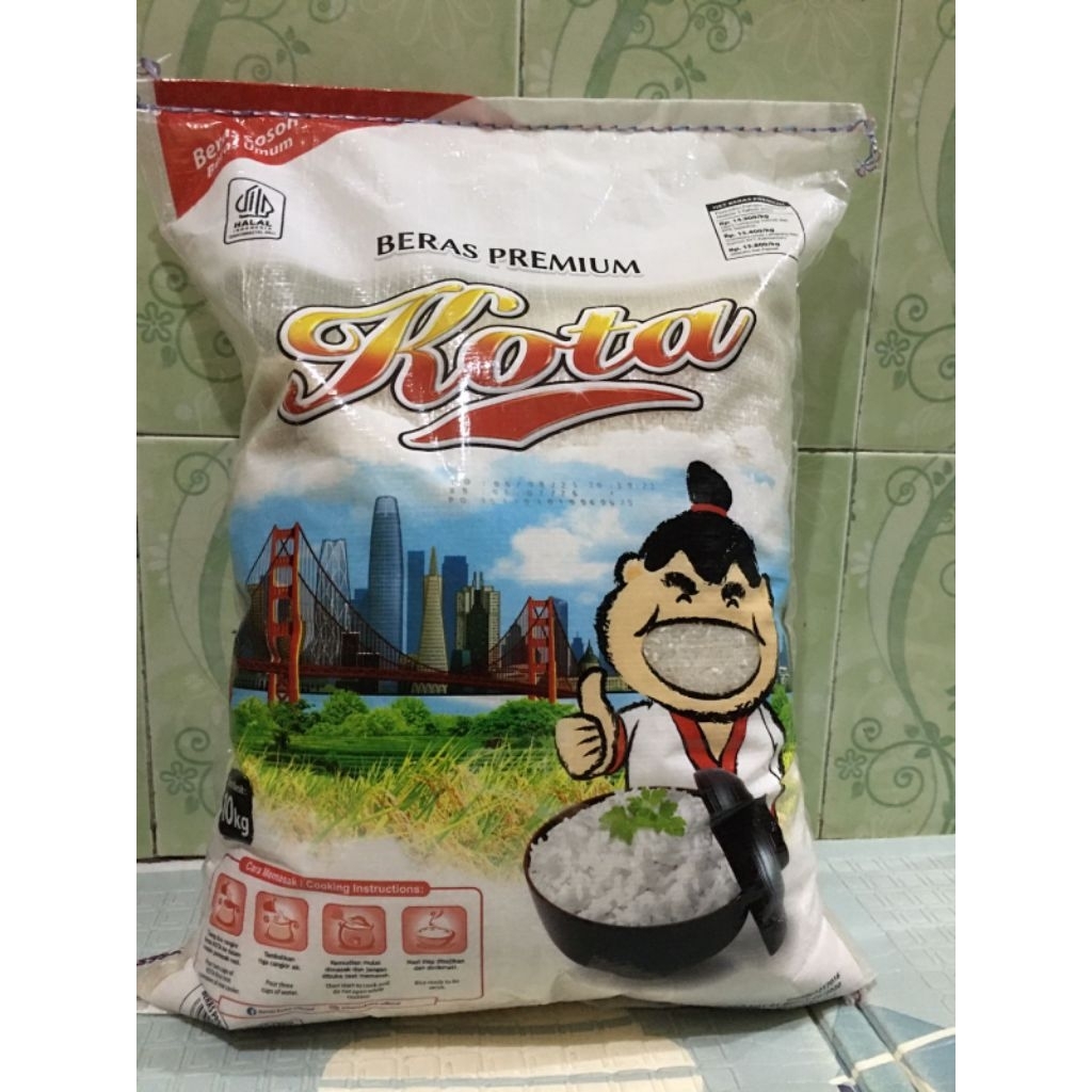 

BERAS KOTA 10 KG 1 PACK