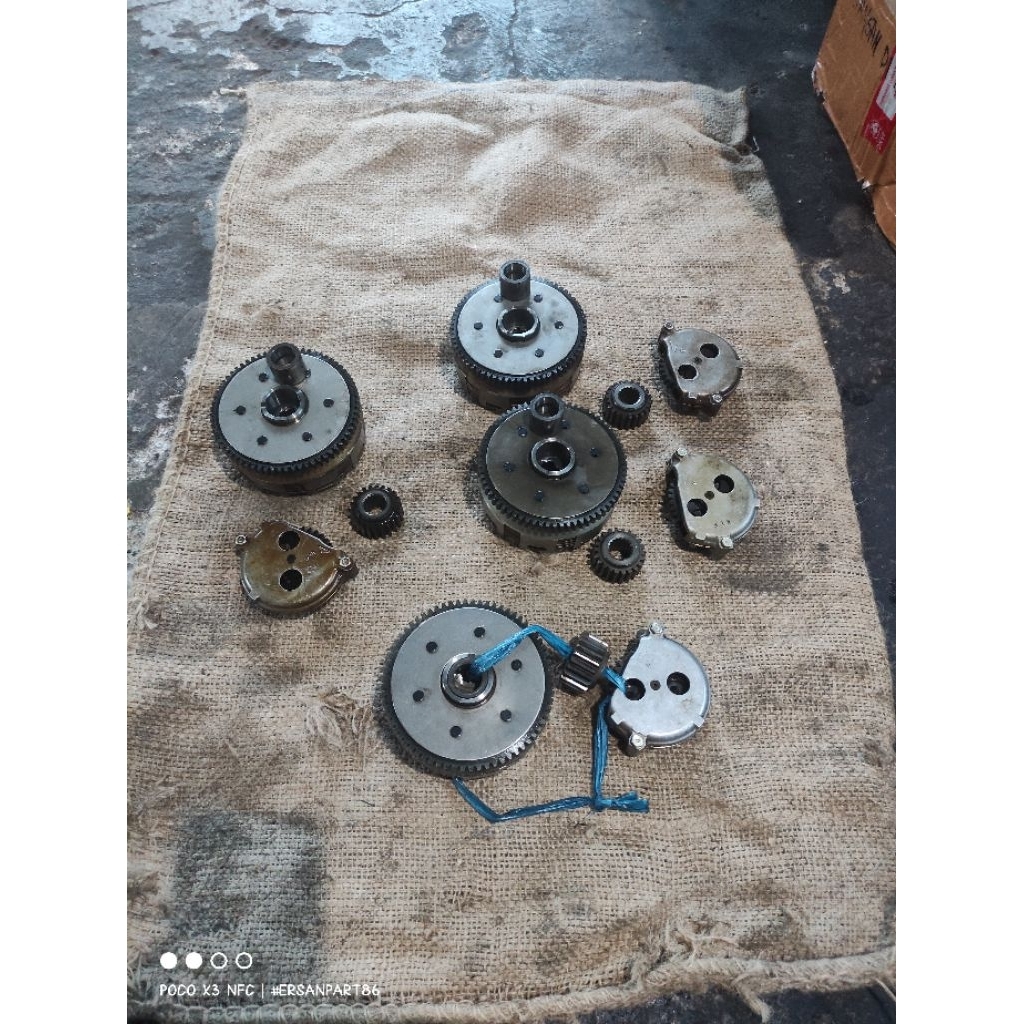 Draf gear honda tiger revo