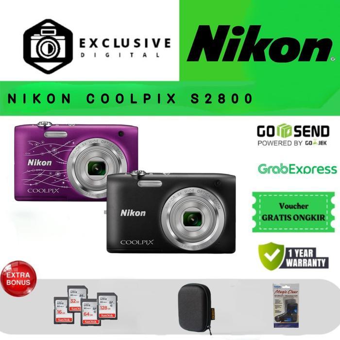 NIKON COOLPIX S2800 / KAMERA NIKON COOLPIX S2800 / NIKON S2800