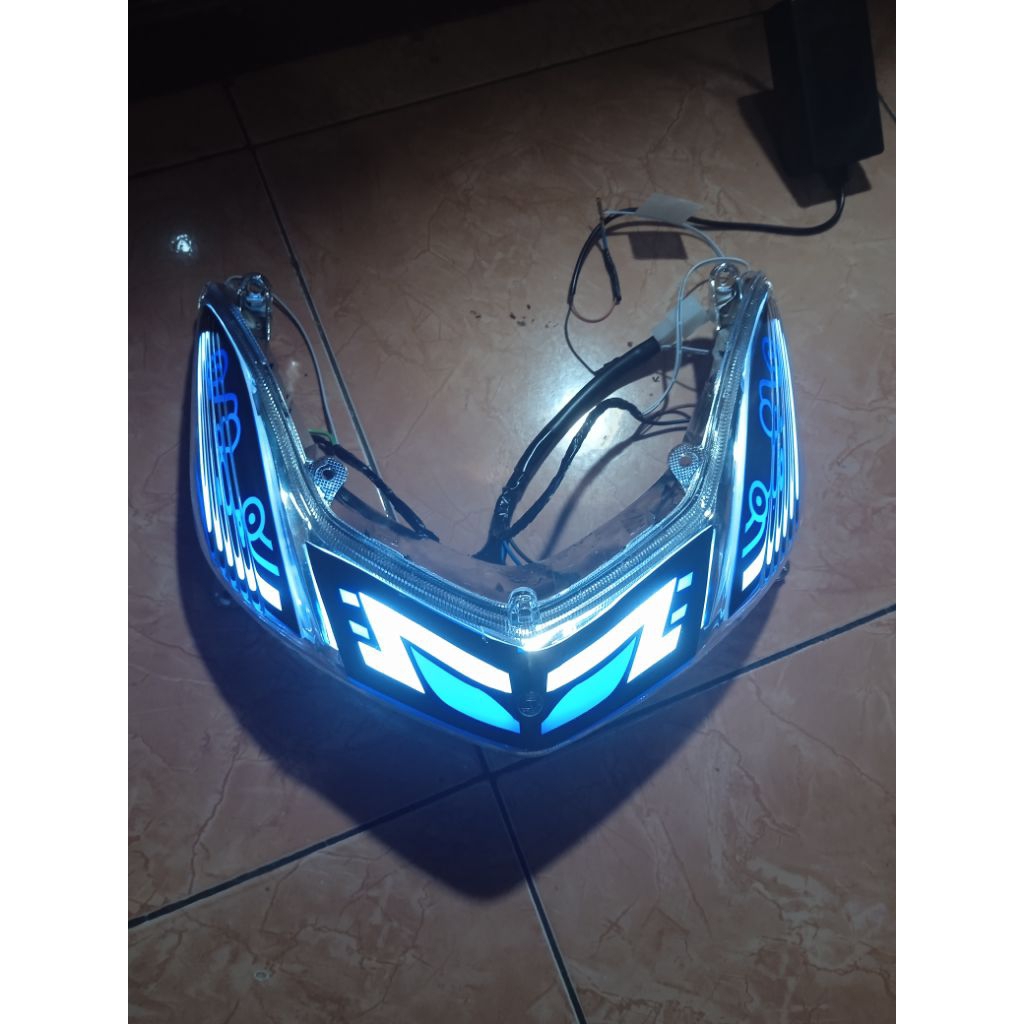 led audi sen custom mio smile rgb