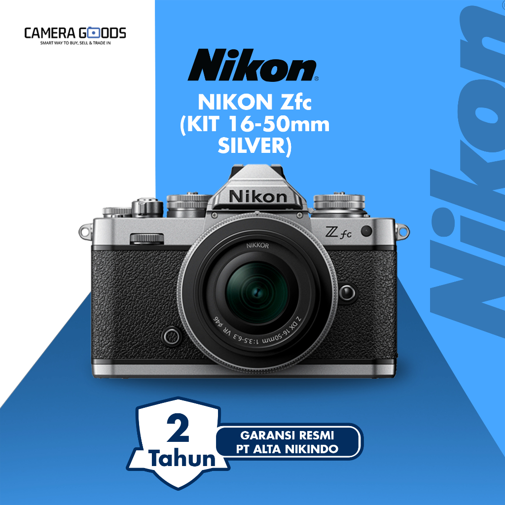Kamera Nikon Zfc Mirrorless Digital Camera Silver
