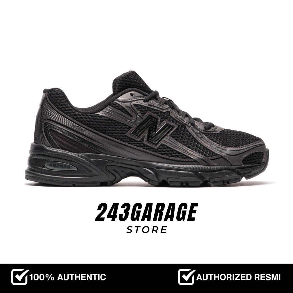 New Balance 740 All Black / Full Black (U740BO2)