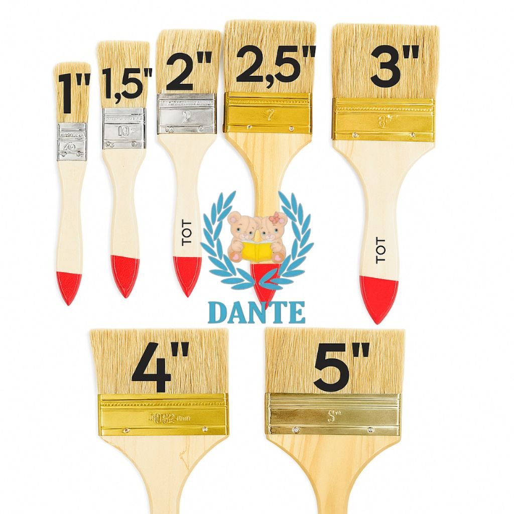 

KUAS CAT HAMSTER PAINT BRUSH ANEKA UKURAN