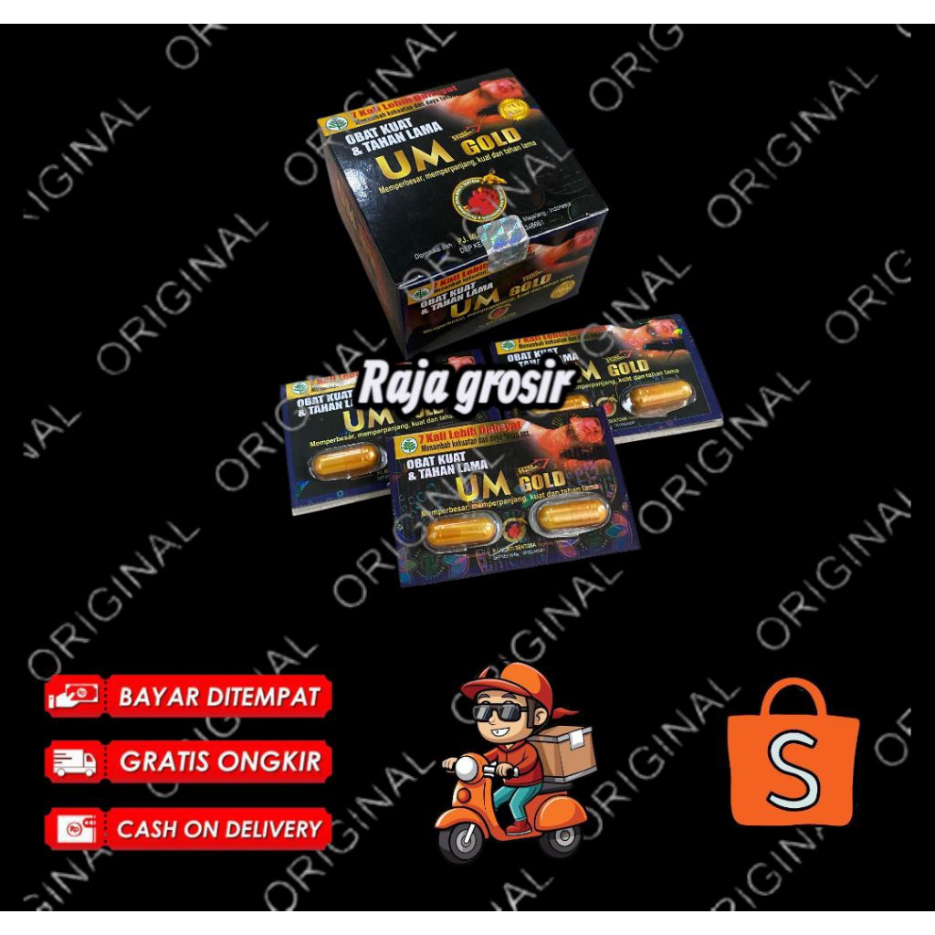 BISA COD - berkah grosirUM GOLD (KOTAK) ORIGINAL100 %