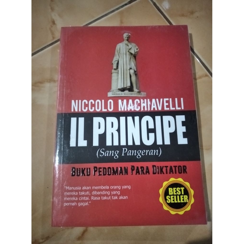 buku IL Principe (bekas)
