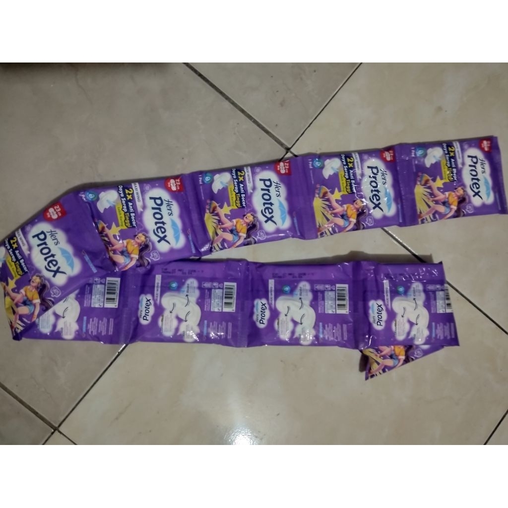 Hers Protex pembalut renceng 10pcs (maxi wing)