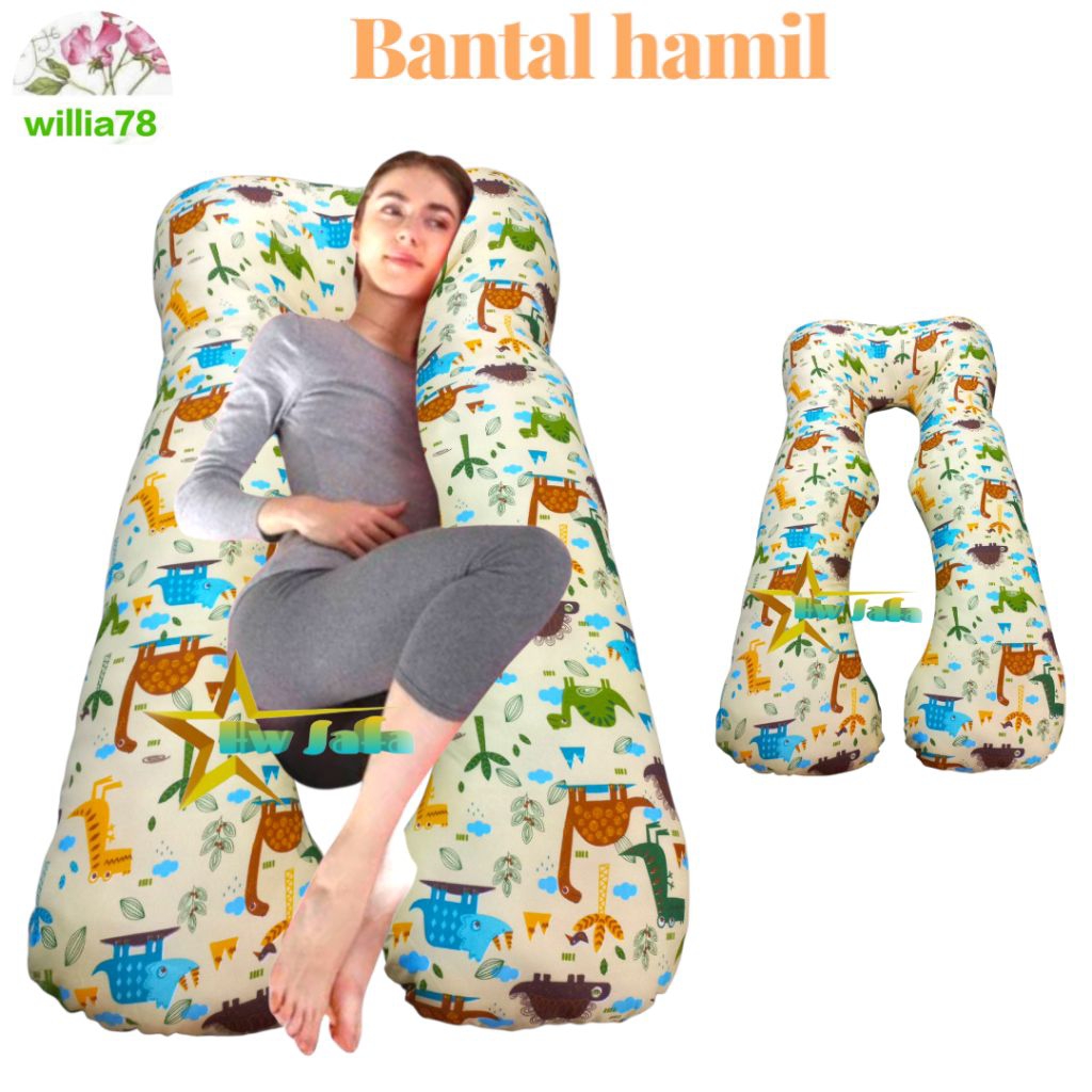 Bantal ibu hamil.Bantal hamil.Bantal tidur ibu hamil.