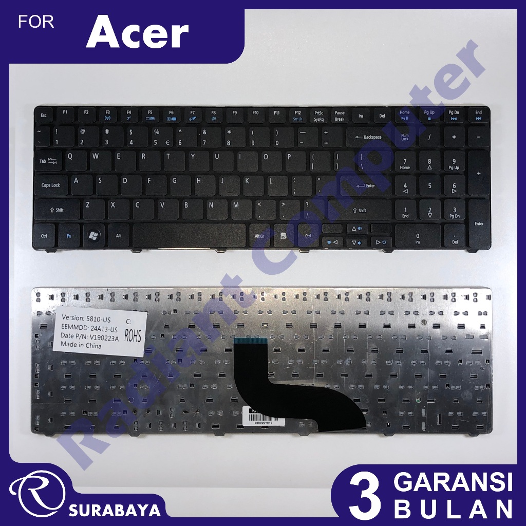 Keyboard Acer Aspire E1-521 E1-531 E1-531G E1-571 E1-571G