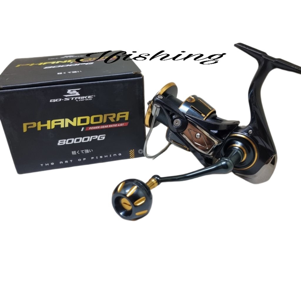 Reel Versus Go strike Pandora SW 8000PG Power handle