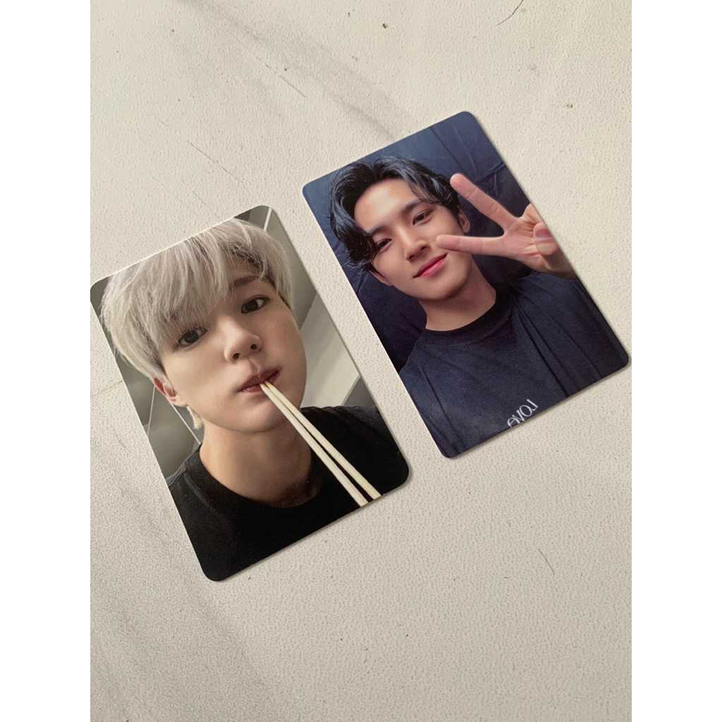 Photocard Officil Jeno Sumpit & Mingyu Yzy C FML