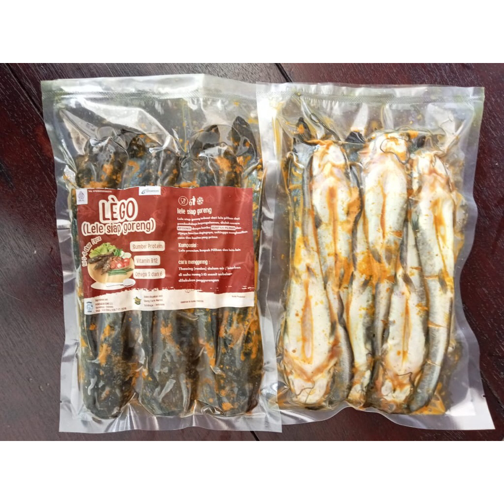 

LELE MARINASI BUMBU KUNING SIAP GORENG - SEHAT HALAL - SEGAR FRESH FROZEN VACUM VACUUM VAKUM
