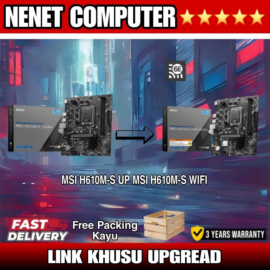 Motherboard MSI H610M-S UP Motherboard MSI H610M-S WIFI