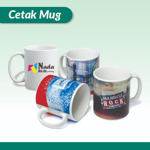 CETAK MUG MURAH | MUG Souvenir | MUG Custom Karakter
