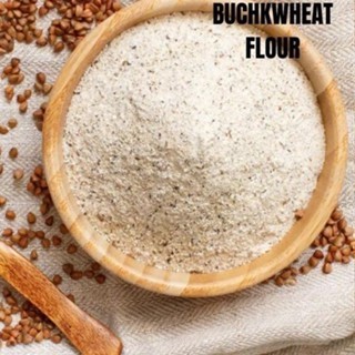 

BUCKWHEAT FLOUR 100gr TEPUNG SOBA GANDUM KUDA GLUTEN FREE ORGANIK VEGAN ROTI KUE PANCAKE MIE HALAL