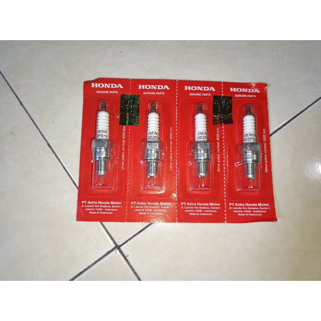 busi Astrea grand prima Supra motor bebek original ORI AHM Honda denso