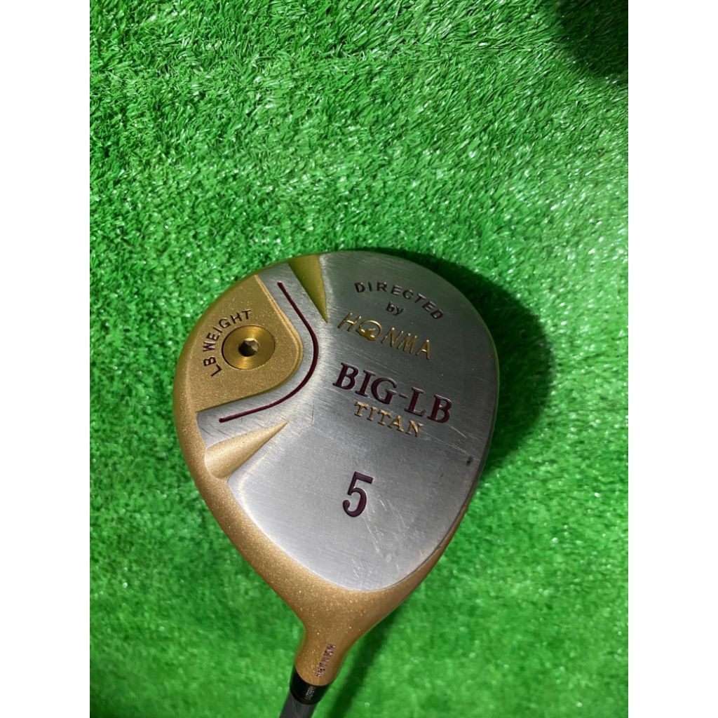 Stick Golf Fairway Wood 5 HONMA BIG-LB TITAN Bintang 4 Original Japan