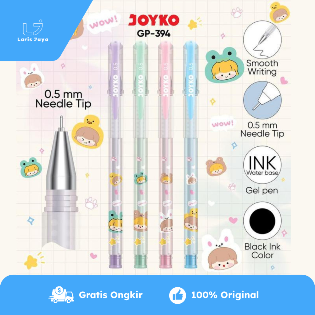 

Gel Pen Pulpen Pena Joyko GP-394 0.5 mm