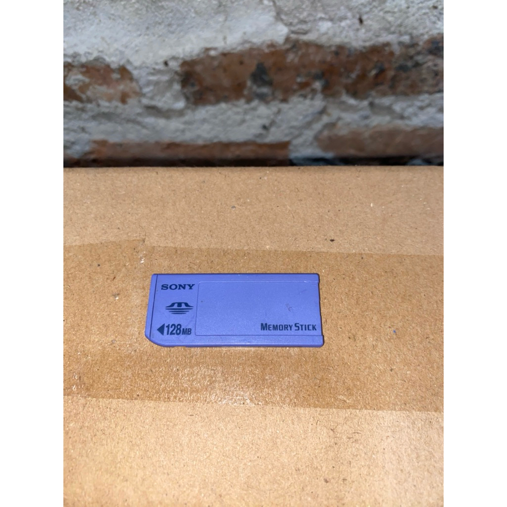 Sony memory stick 128 MB second kamera digital