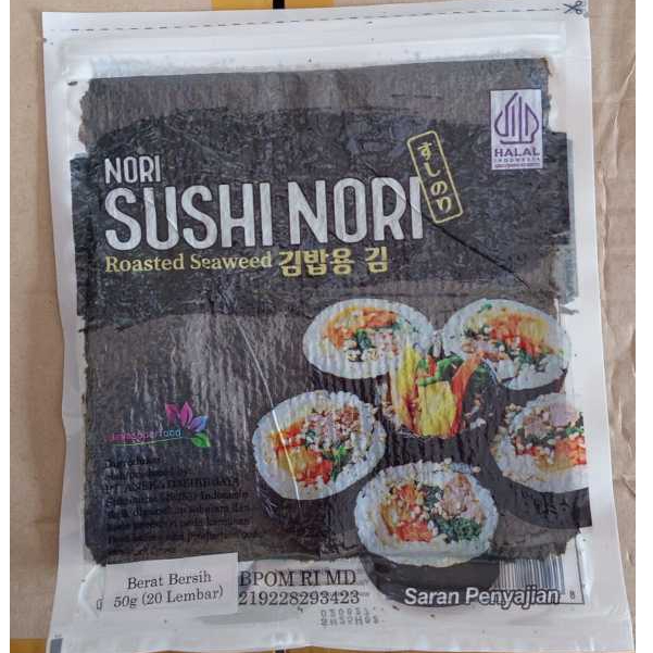 

Nori halal java / nori java repack isi 20 lembar