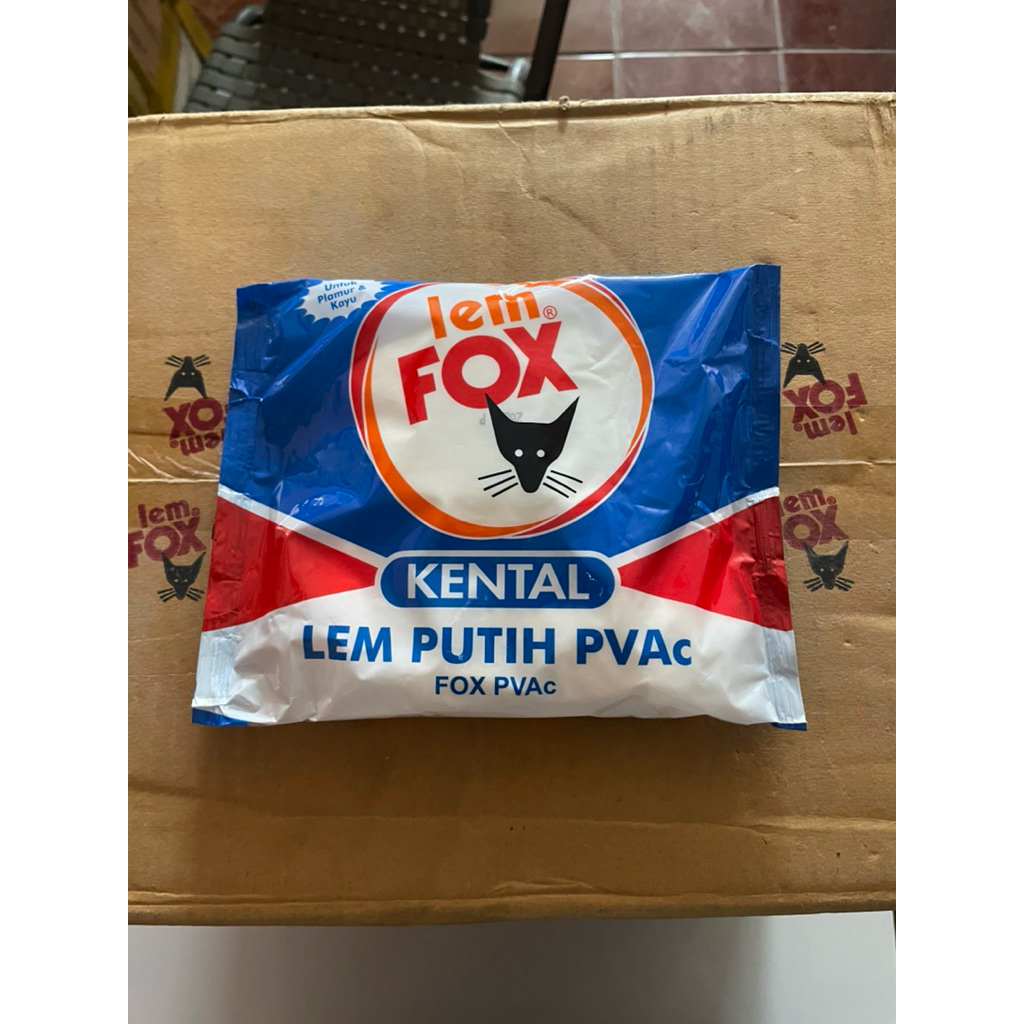 

Lem Fox Putih 350 Gram Kemasan Baru