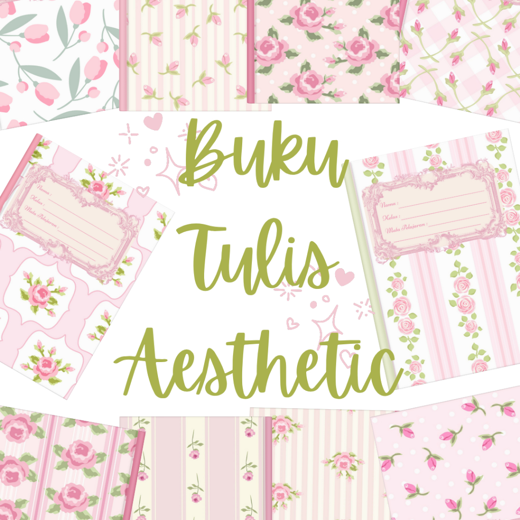 

Buku Tulis Sekolah Aesthetic | Buku Tulis Murah A5