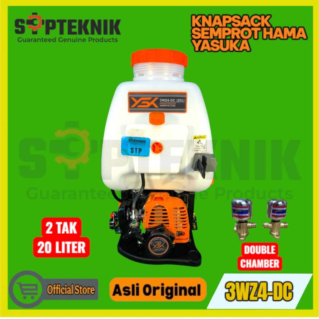 KNAPSACK/SEMPROTAN HAMA 3WZ4-DC 2TAK 15 LITER, 20 LITER DAN 25 LITER YASUKA