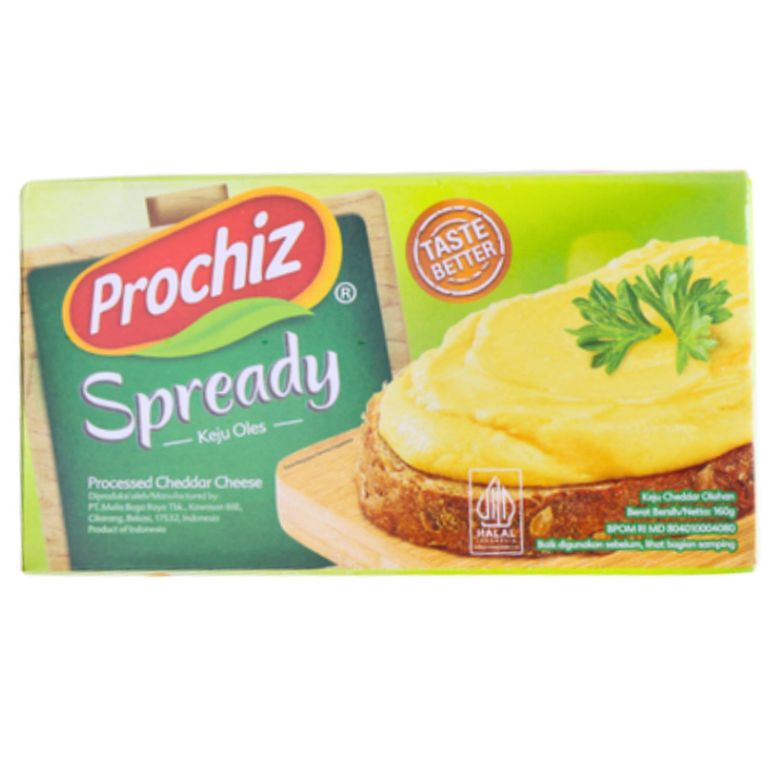 

Keju Prochiz Spready 160g - Delicious Keju Spread