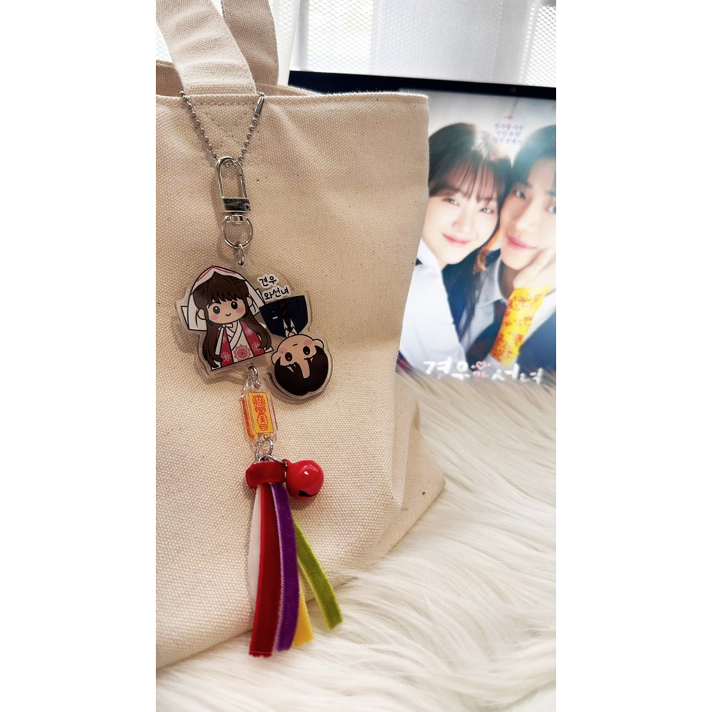 KAcrylic Keychain Kdrama Head Over Heels