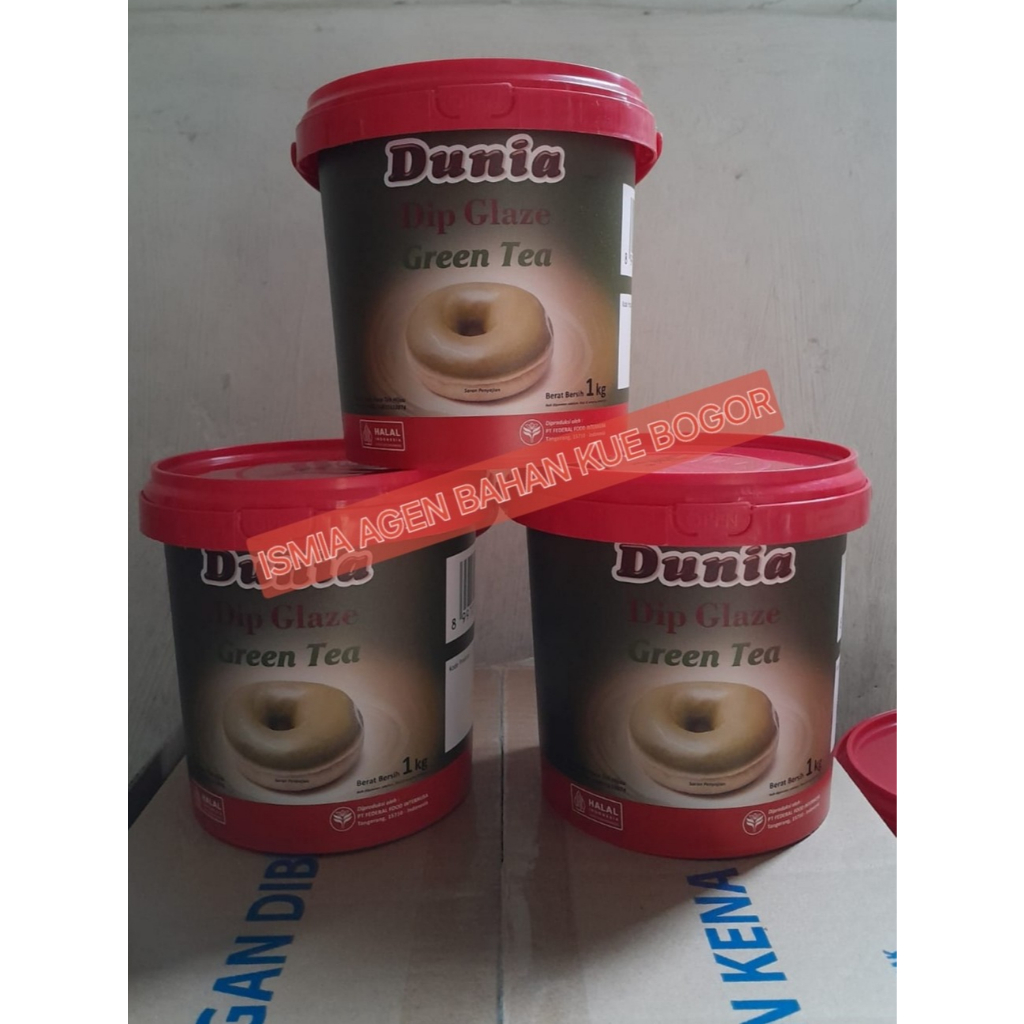 

Dunia dip Glaze Eco GREEN TEA 1kg / Dunia Greentea